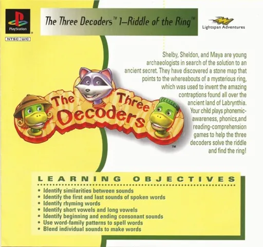Three Decoders 1, The - Riddle of the Ring (USA)